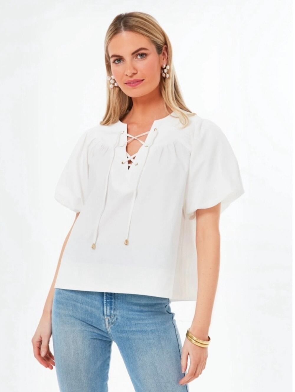 Tuckernuck Pomander Place Robbie tie front top